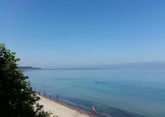 Beautiful In With Garden Near Sea